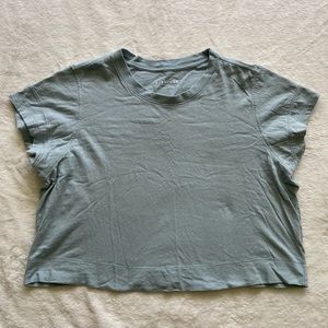 Everlane The Organic Cotton Cropped Tee